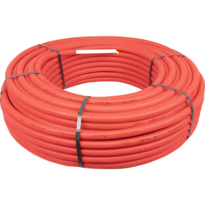 BEGETUBE Alpex-duo XS meerlagenbuis 16x2mm met mantel uit PE rood - rol = 100m prijs/mm 83616402