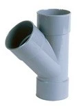 Nicoll PVC lijm T-stuk 45° FFF 32 x 32 x 32 mm BF144