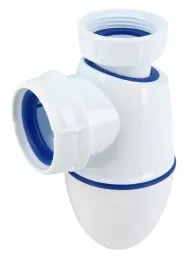 Nicoll EasyPhon bekersifon 5/4 x 40 mm - thermoseal - wit BM242