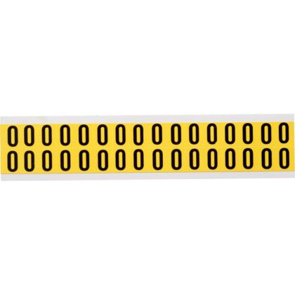 BRADY CIJFER & LETTER KAART 3420-O - 14*19mm (pak van 800 st) 034225