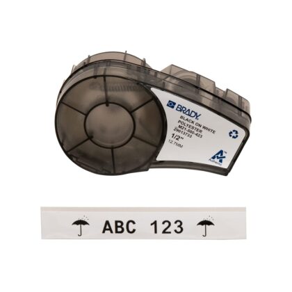 BRADY BMP21 cartridge B423 black on white 110897