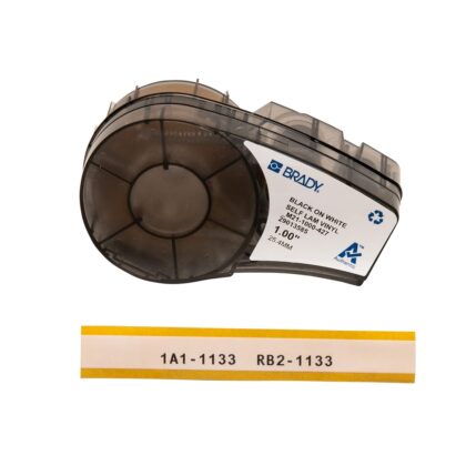 BRADY BMP21 cartridge B427 black on white/clear 110928