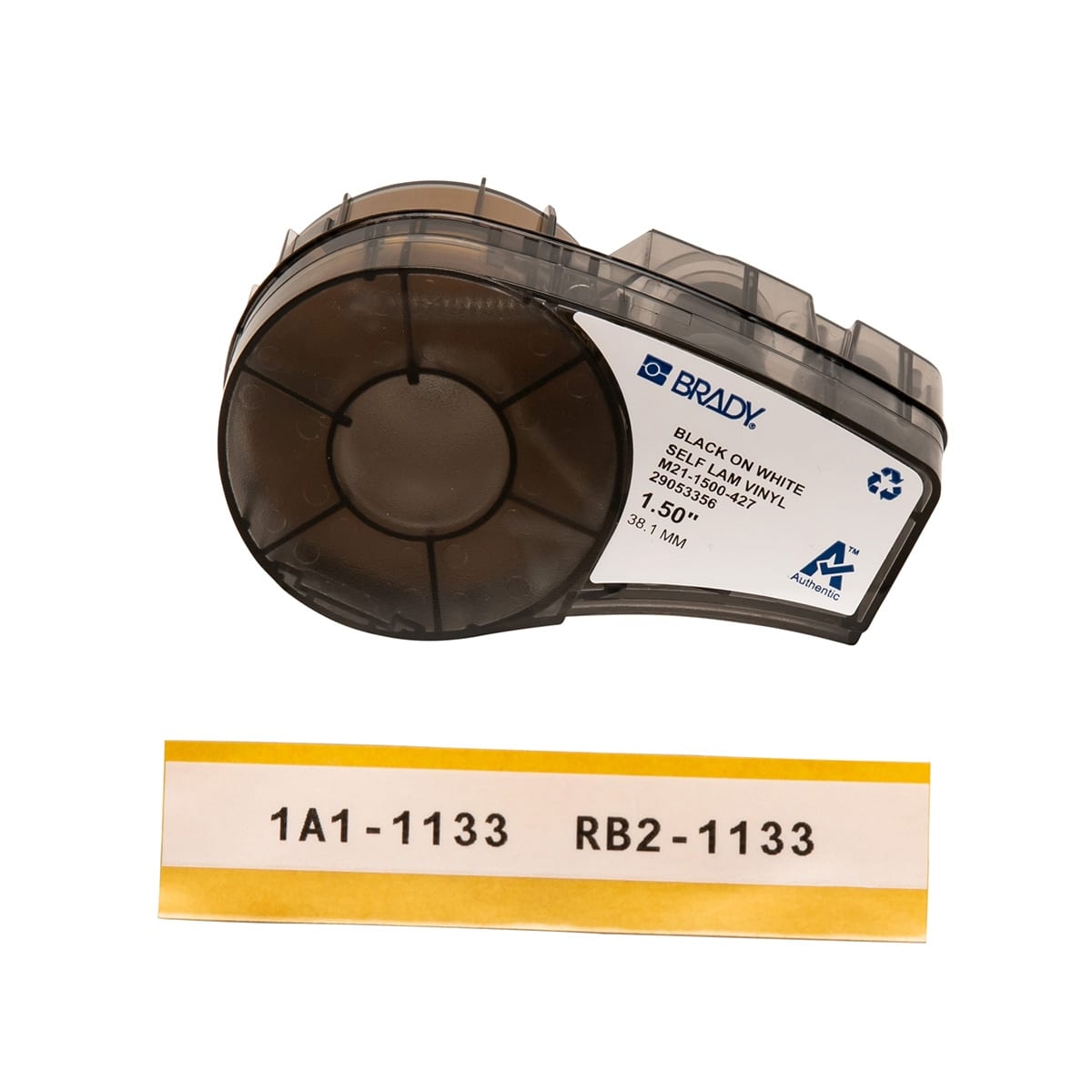 BRADY BMP21 cartridge B427 38
