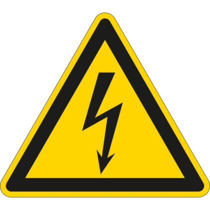 BRADY Waarschuwingspictogram - Gevaarlijke elektrische spanning