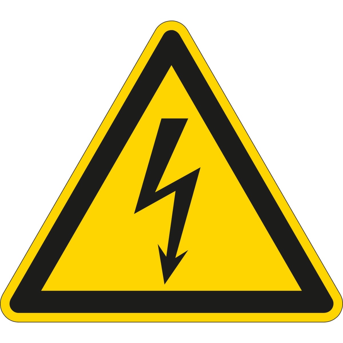 BRADY Waarschuwingspictogram - Gevaarlijke elektrische spanning