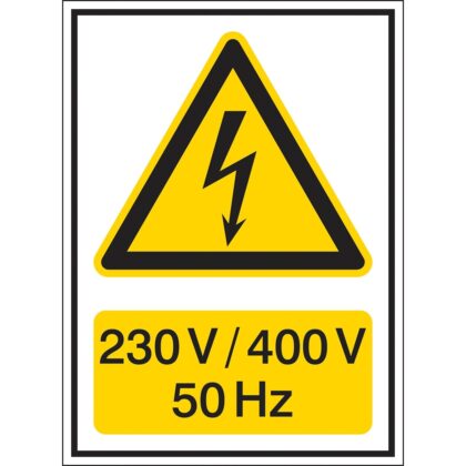 BRADY Voltagepictogrammen-Kombi 12-148*210-B7541 251621
