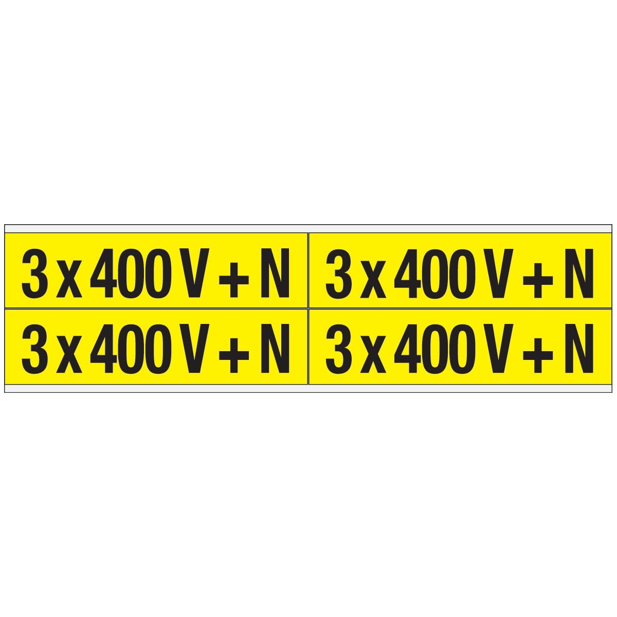 BRADY Voltagemerkers-CV 3x 400 V + N-B (set van 100 stuks) 251974