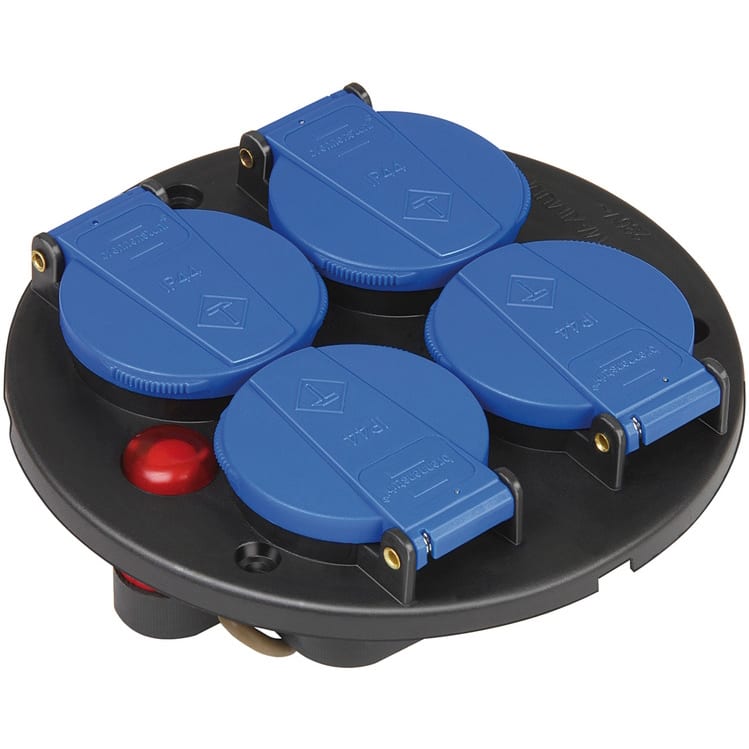 BRENNENSTUHL Stopcontact 4-voudig IP44 0113604