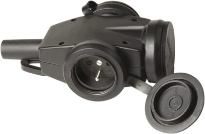 BRENNENSTUHL Aansluitstekker 3-voudig rubber IP44 1082014