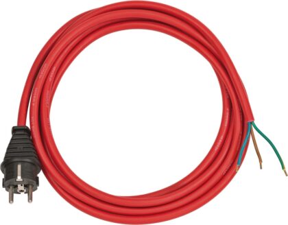 BRENNENSTUHL Aansluitkabels 3m rood H05RR-F 3G1