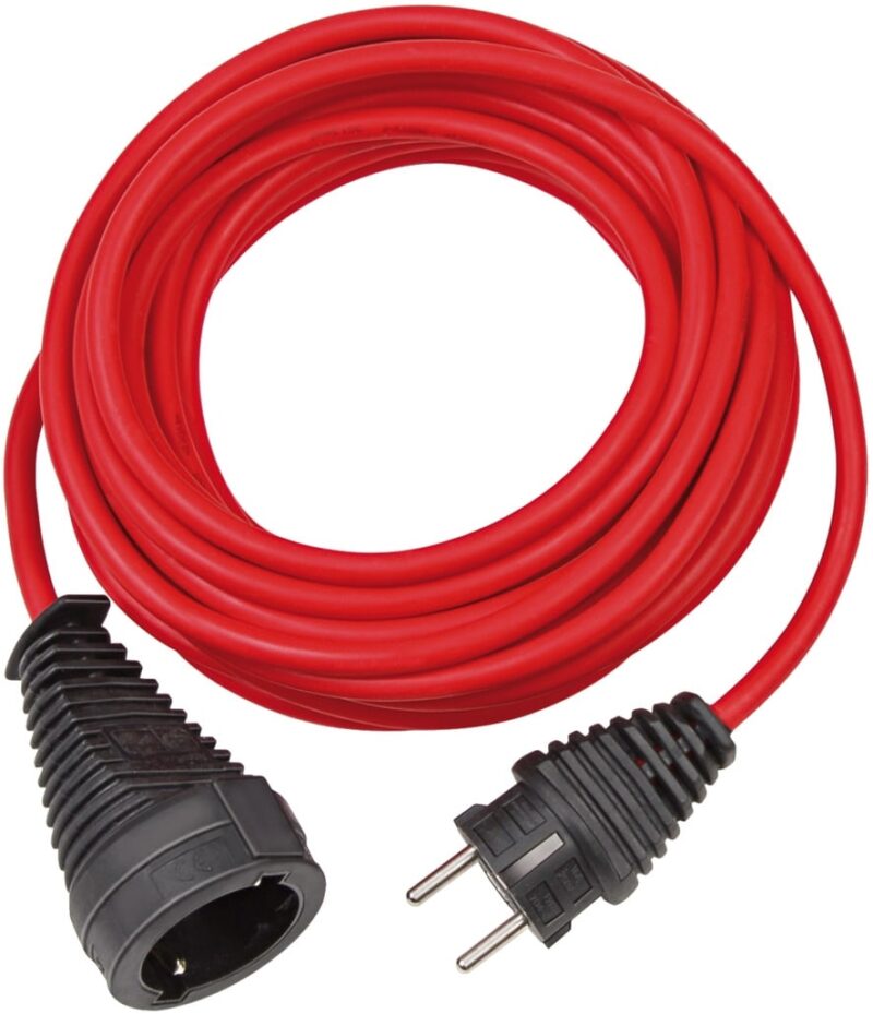 BRENNENSTUHL Verlengkabel rood - 10 m H05VV F3G1