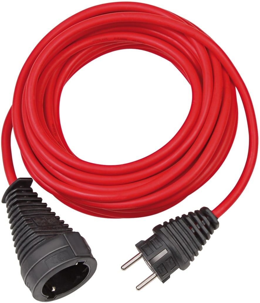 BRENNENSTUHL Verlengkabel rood - 10 m H05VV F3G1