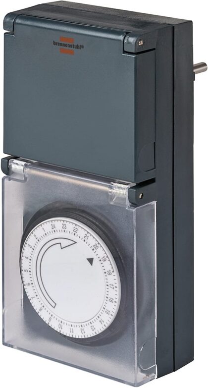 BRENNENSTUHL Analoge schakelklok IP44 1506464
