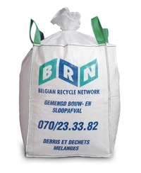 BRN bouwafvalzak 1m³ - maximaal 1500 kg BRNzak