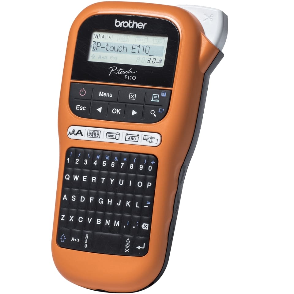 BROTHER P-Touch E110 Value Pack PTE110VPYP1