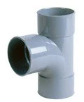 Nicoll PVC lijm T-stuk 87° FFF 90 x 90 x 90 mm BS188