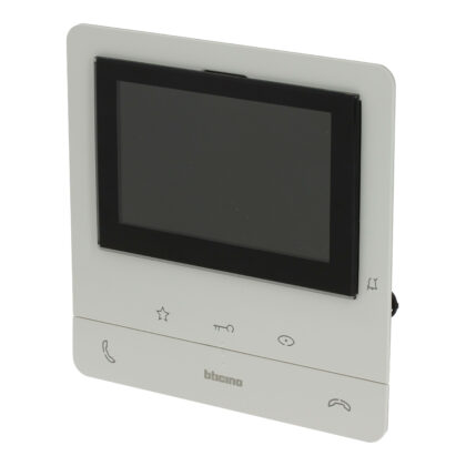 BTICINO Videoparlofonie - binnenpost Classe100V16B video handenvrij kleur wit 344652