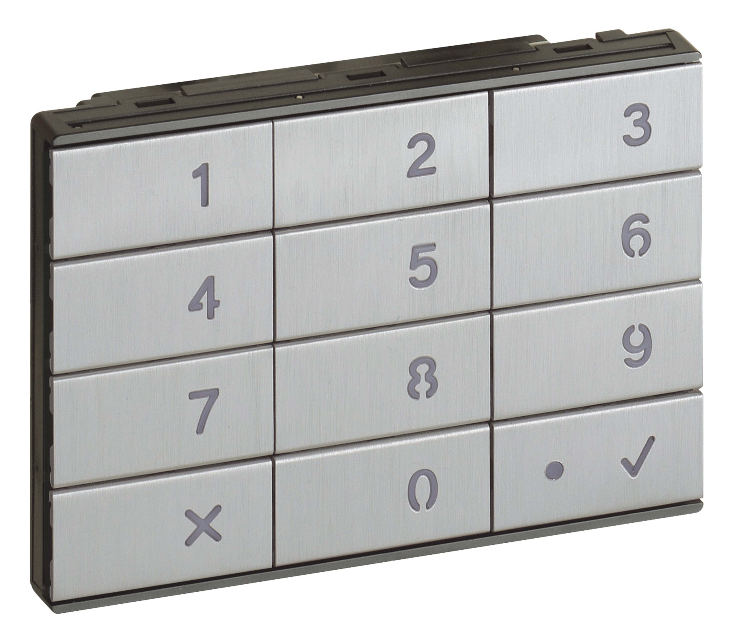 BTICINO Linea 5000 - Codeklavier ALUMINIUM 345500