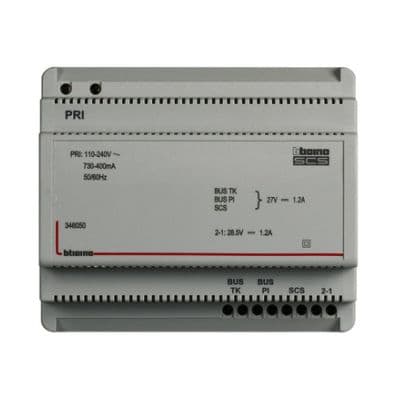 BTICINO AVT - Voeding 2-draads 6 DIN - 1200 mA 346050