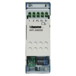BTICINO Relais voor deuropener - voor audio installaties 2-draads systeem 346230