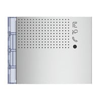 BTICINO Frontplaat voor 351100 zonder drukknop All Metal - Sfera New 351101