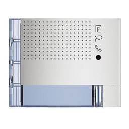 BTICINO Frontplaat voor 351100 1 drukknop All Metal - Sfera New 351111
