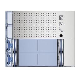 BTICINO Frontplaat voor 351100 4 drukknoppen All Metal - Sfera New 351181