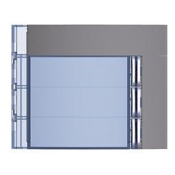 BTICINO Frontplaat voor 352000 3 drukknoppen All Street 352033