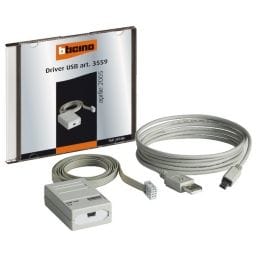 BTICINO My Home - programmatiekabel USB voor pc 3559