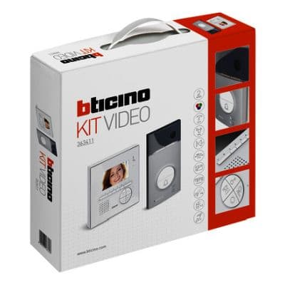 BTICINO AVT - Videokit kleur 1 DK Linea 3000 + Classe 100 V12E 363411