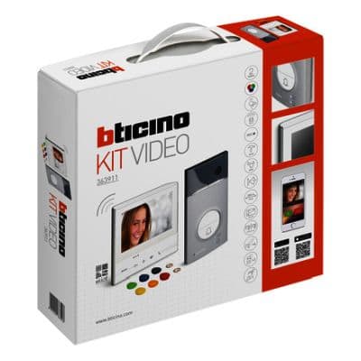 BTICINO Videokit kleur 1 DK Linea 3000 + Classe 300 X13E wifi + 3/4G 363911