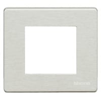 BTICINO Afdekplaat Magic - 2 modules - voor ref. 500S/2AV - Oxydal 500/2A/X