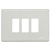 BTICINO Afdekplaat Magic - 3 modules - voor modulehouder ref. 503R - Oxydal 503/3/X