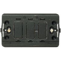 BTICINO Modulehouder Magic - voor 3 modules - met schroeven 503R