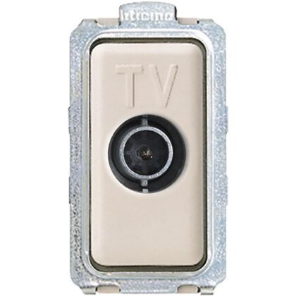 BTICINO Magic TV ctdoos coax 1 mod-ivoor 5202D