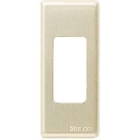 BTICINO Afdekplaat Magic - 1 module smal - opklikbaar - voor ref. 5367R - oxydal 5367/1X