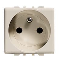BTICINO Magic contactdoos 2P+A steekklem 10/16A 2 mod A5430A