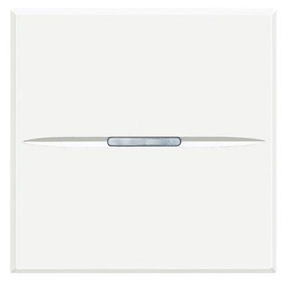 BTICINO Axolute - drukkn axiaal NO 1P 10A 2 modules - wit HD4005M2AN