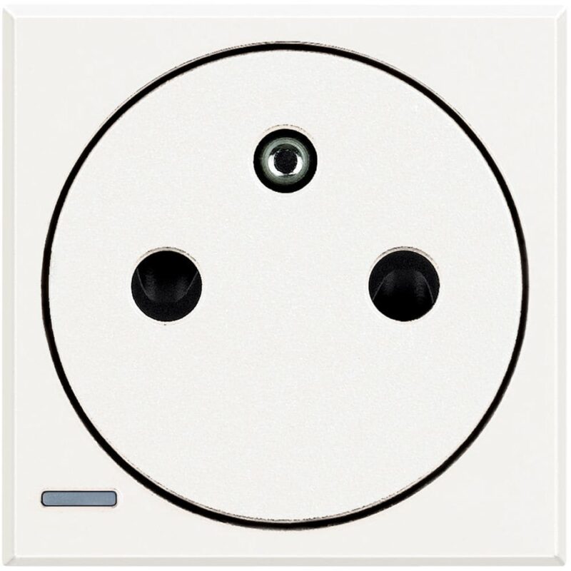 BTICINO Axolute vlakke ctds 2P+A 16A 250V - wit HD4142AF