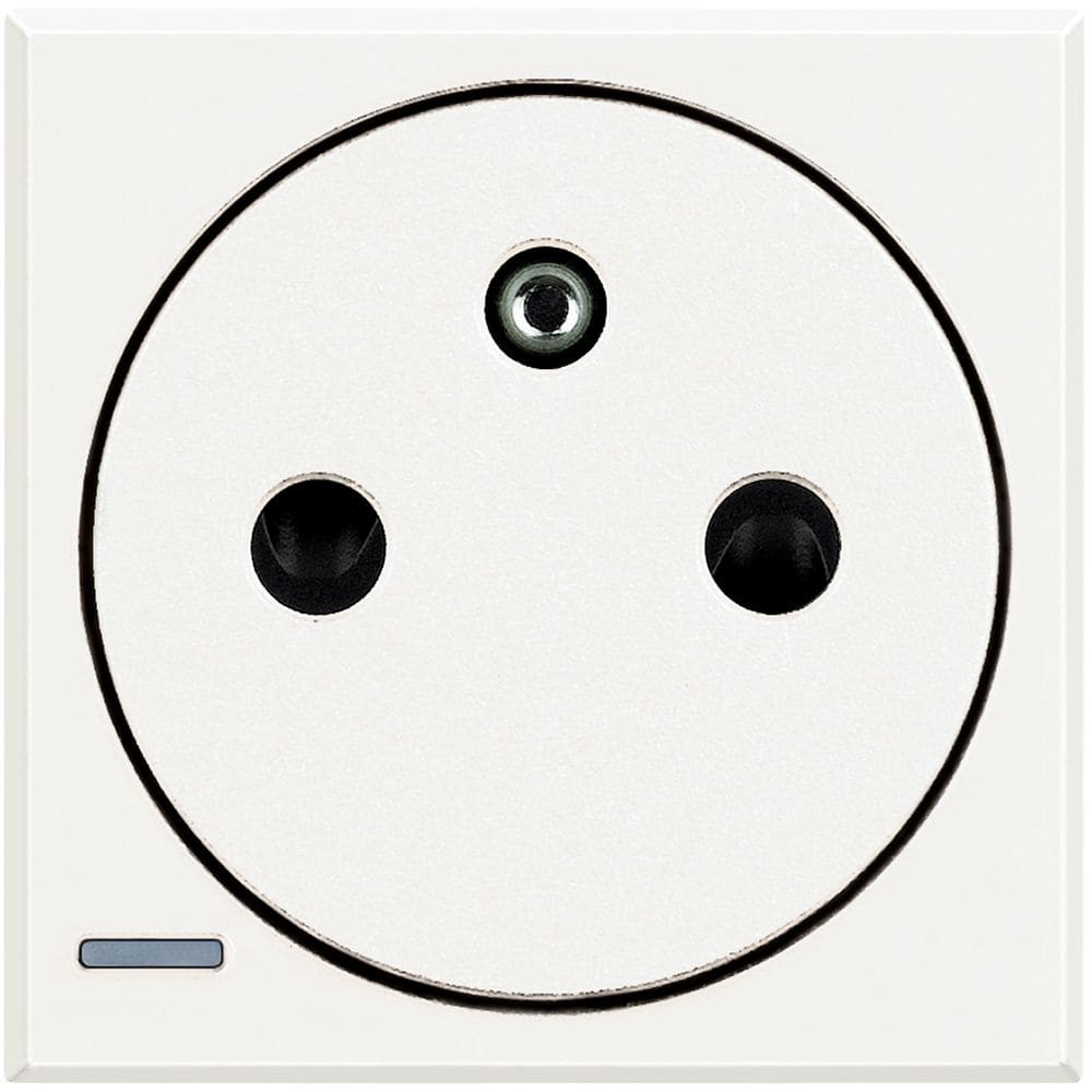 BTICINO Axolute vlakke ctds 2P+A 16A 250V - wit HD4142AF