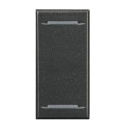 BTICINO Toets My Home voor Axolute - zonder symbool - 2 functies - donkergrijs HS4911