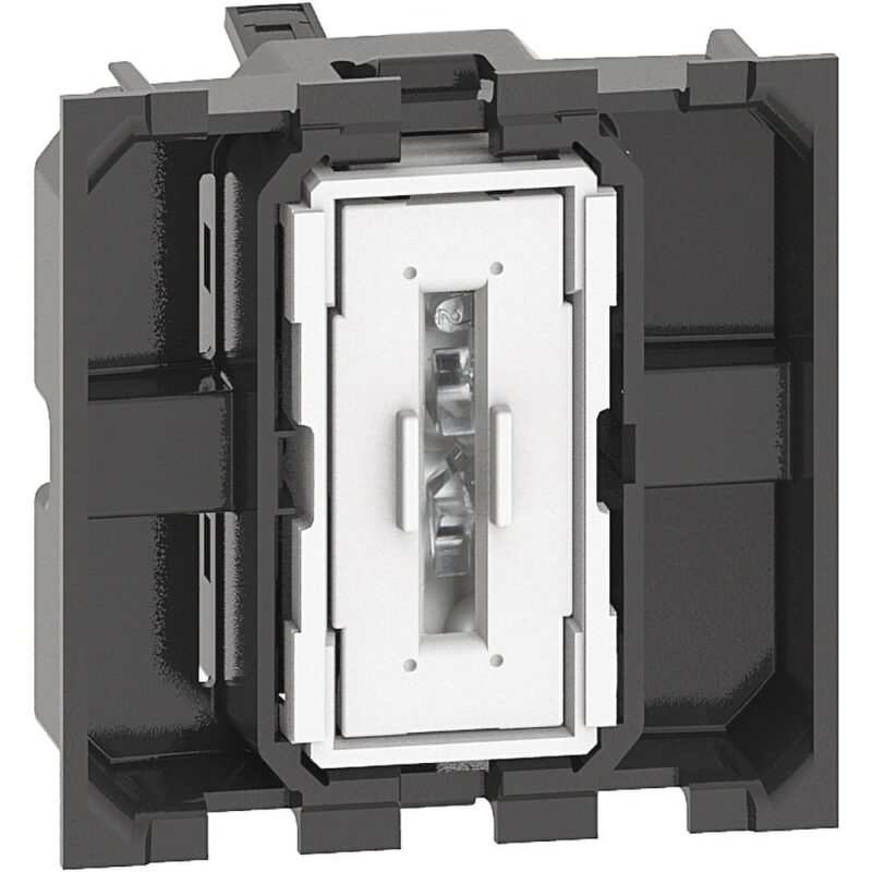 BTICINO Living NOW wisselschakelaar 10AX steekklemmen-samenstelbaar- 2 modules K4003M2A