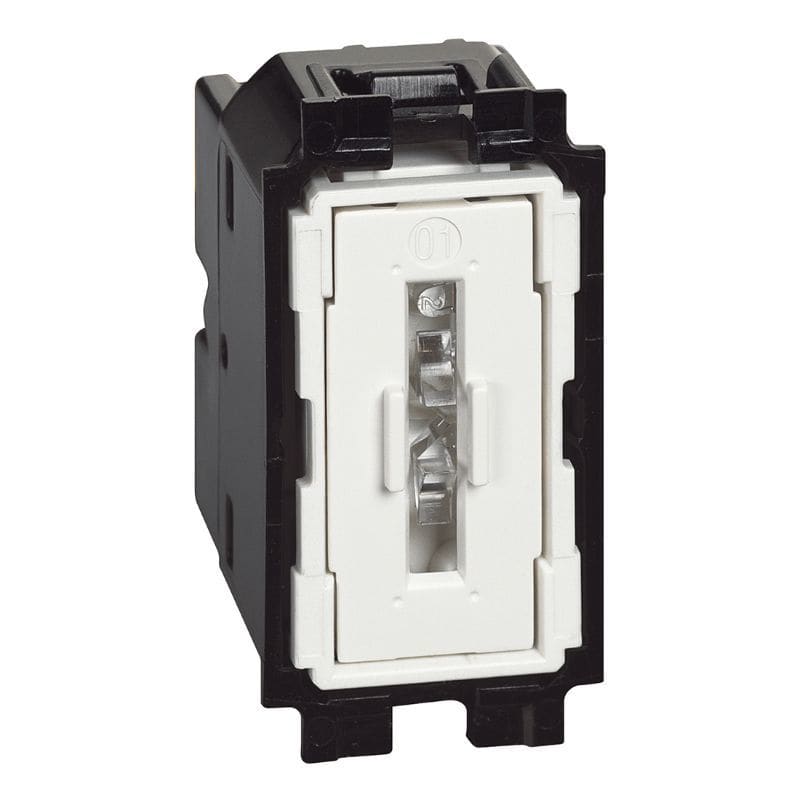 BTICINO LNOW drukknop 1P NO-NG 10A samenstelb. app. 1 mod K4034