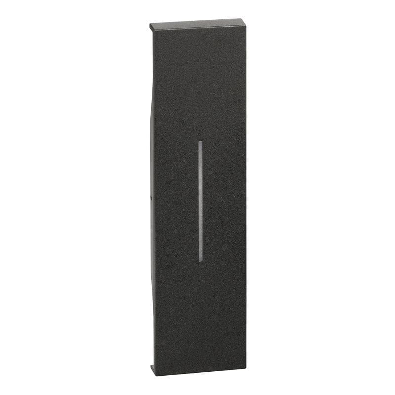 BTICINO Living Now standaard toets zwart 1 module voor bedieningen KG01