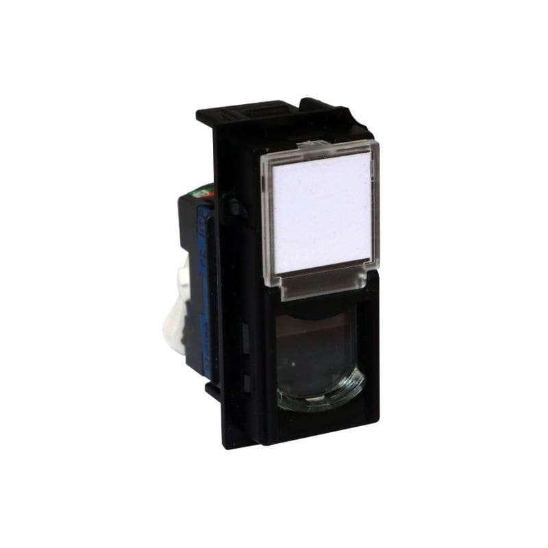 BTICINO LNOW RJ45 ctds UTP cat6 zwart volledig app. 1 mod KG4279C6