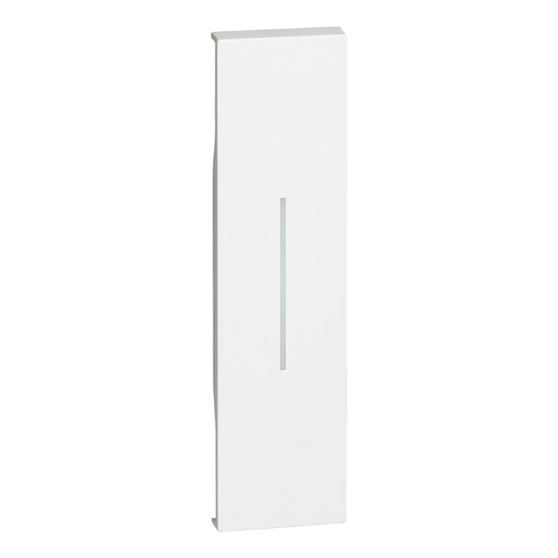 BTICINO Living Now standaard toets wit 1 module voor bedieningen KW01