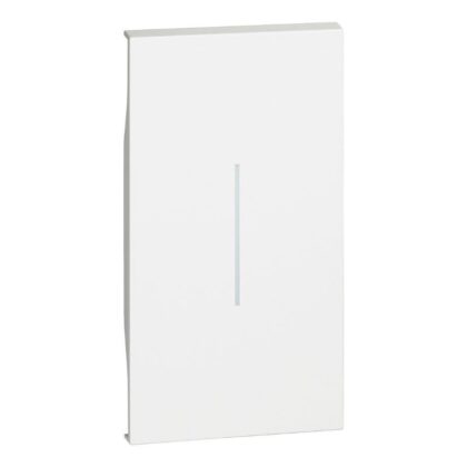 BTICINO Living Now standaard toets wit 2 modules voor bedieningen KW01M2