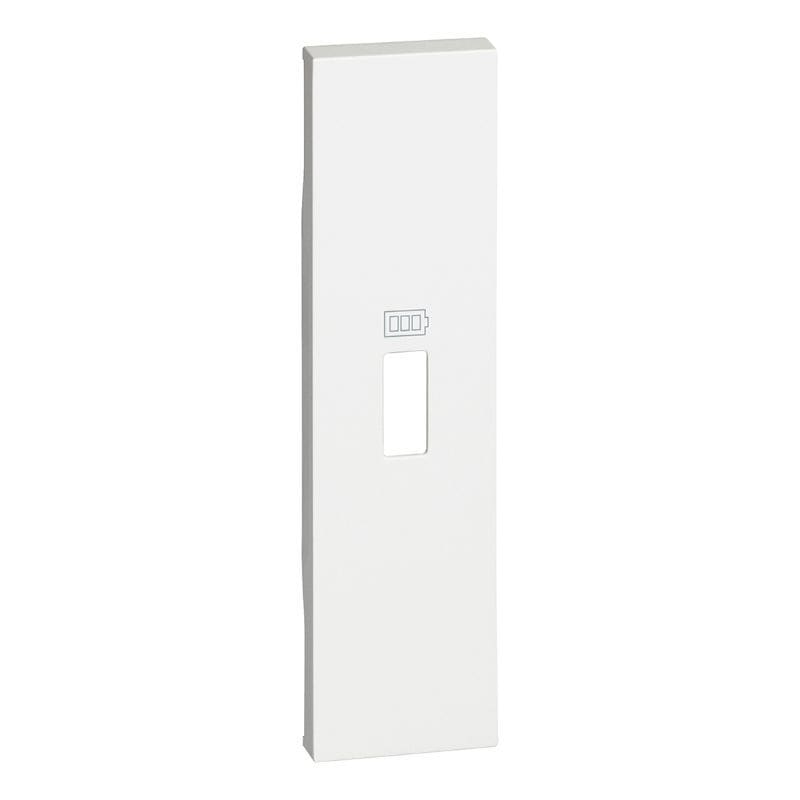 BTICINO Living Now sierplaat USB contactdoos wit 1 module voor enkelv. USB contactdoos KW10C