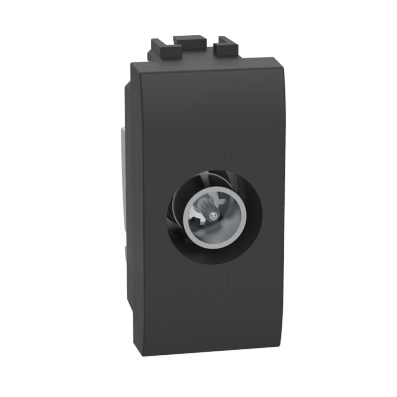 BTICINO Living Light enkelvoudige contactdoos TV coax Telenet gekeurd - 1 module - antr L4202DN