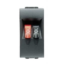 BTICINO Connector Living - 2P - voor luidspreker Home Cinema - klemmen - donkergrijs L4294